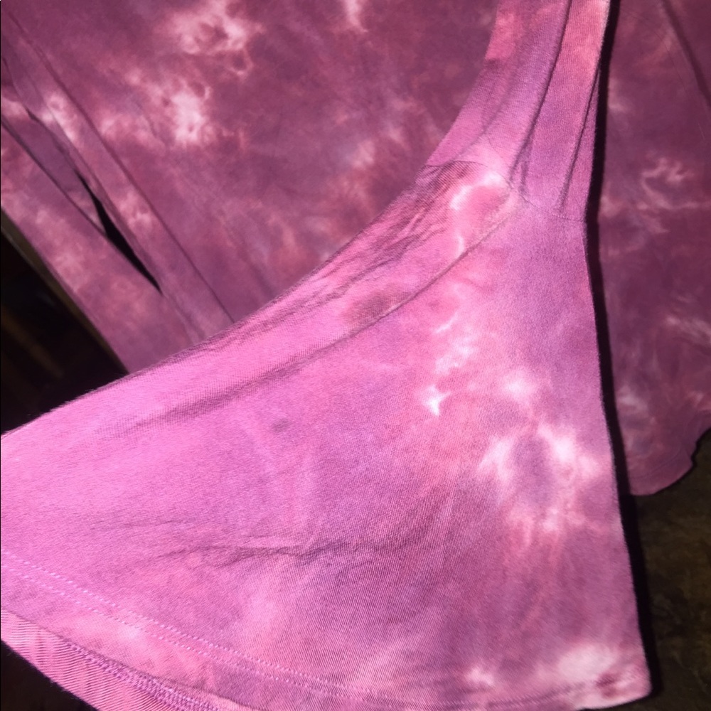 American eagle tie dye long bell sleeve soft sexy